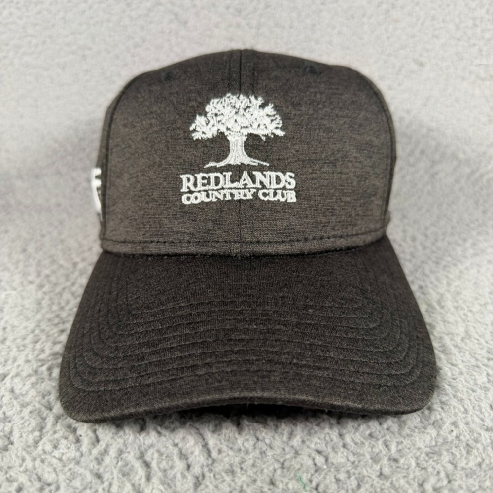 Parsons Xtreme Golf Cap Unisex M/L Gray Redlands Country Club New Era 39Thirty